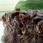 suikervrije courgette chocoladecake