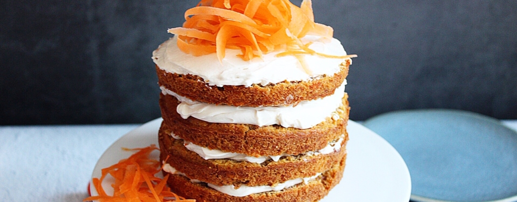 Suikerarme carrot cake